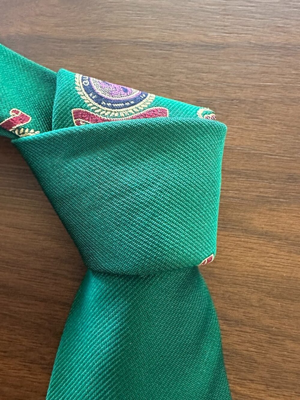 Robert Talbott Nordstrom Green Novelty Silk Tie